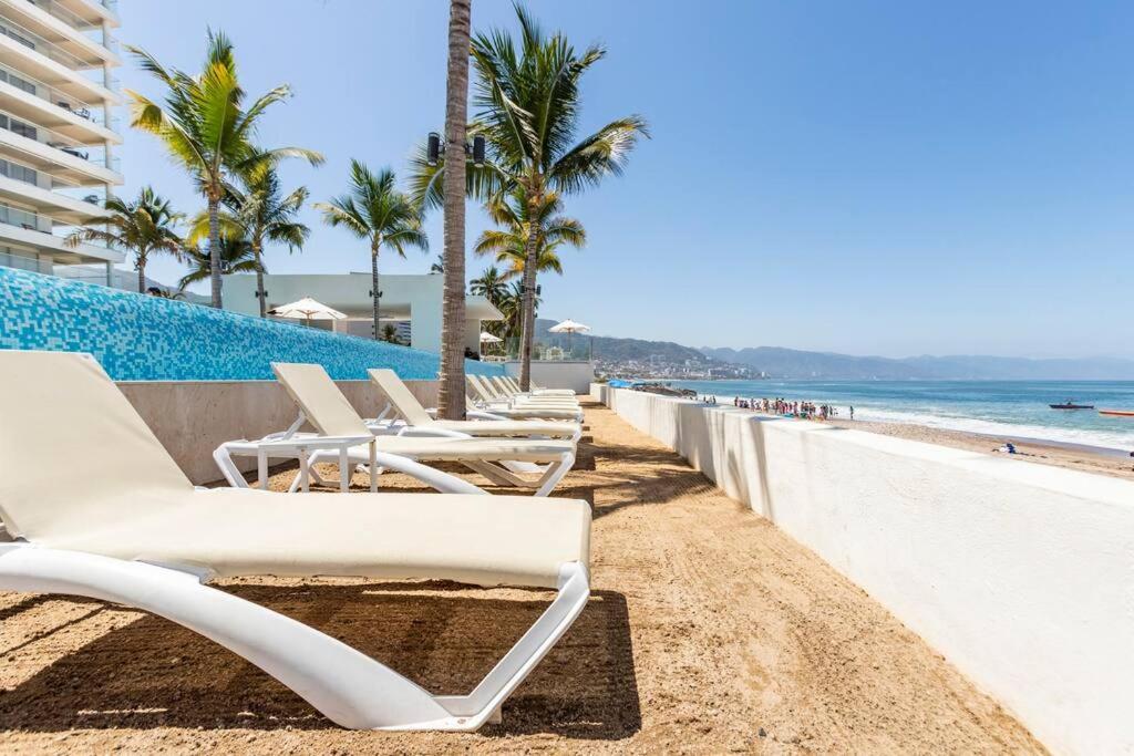Harbor 7010 By Moikkarentals Beachfront 600Mb Wifi Puerto Vallarta Exteriör bild